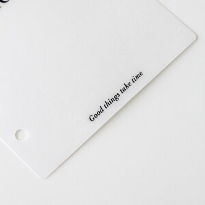 Segnapagina per planner in pergamena / Segnalibro per planner "Questa settimana" per A5 e Filofax personale e agenda LV / Divisore minimale in pergamena immagine 3