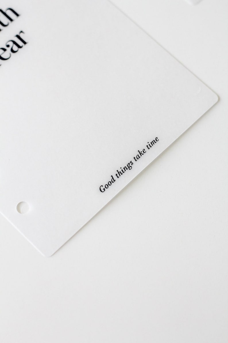 Segnapagina per planner in pergamena / Segnalibro per planner "Questa settimana" per A5 e Filofax personale e agenda LV / Divisore minimale in pergamena immagine 3