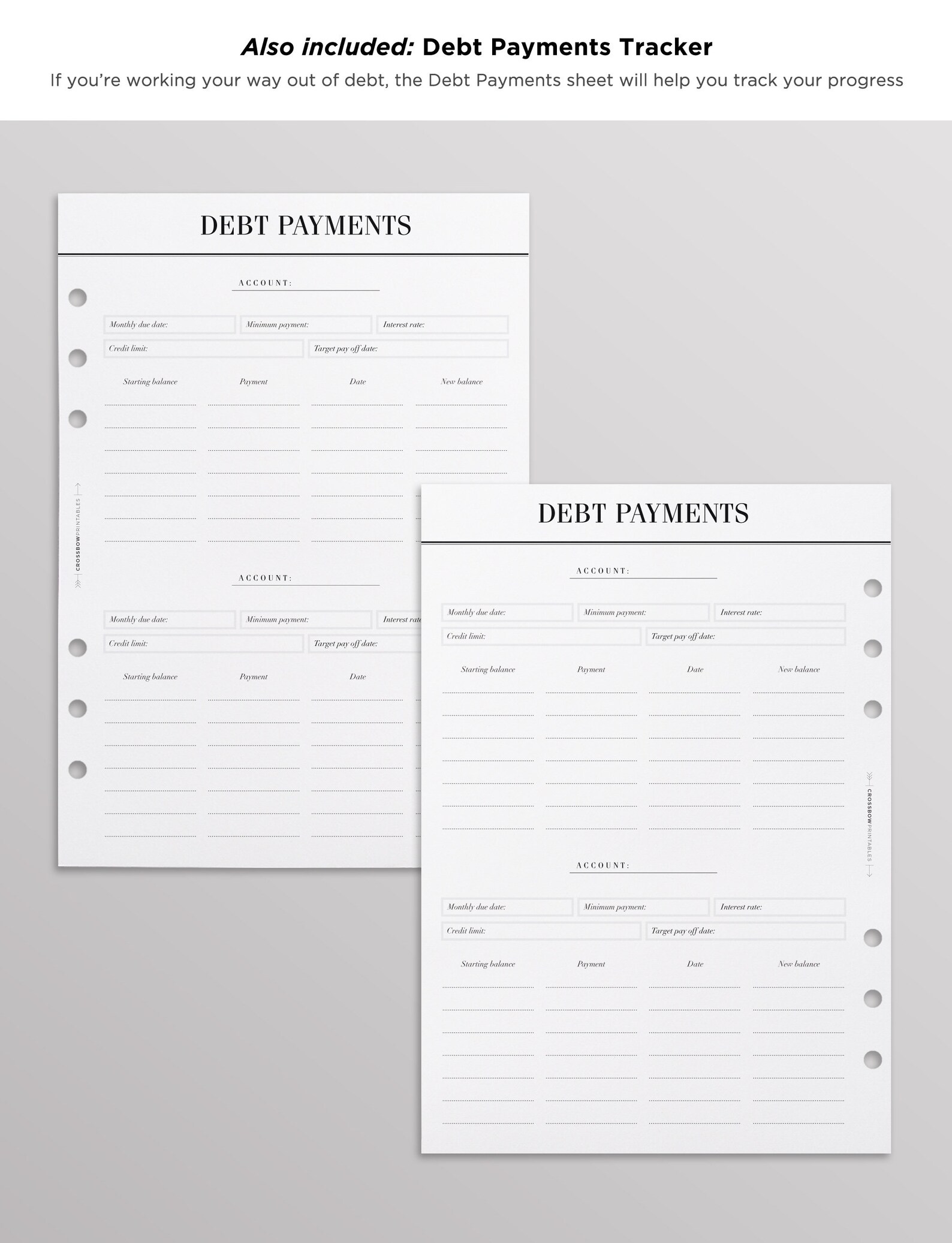PRINTED A5 Budget Planner Inserts Uk Monthly Budget Finance Etsy UK