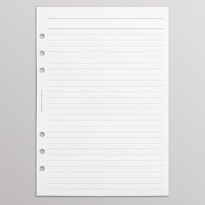 Inserto de seguimiento en blanco IMPRESO A5 / Inserto de tabla personalizable - Ideal para usar como rastreador de síntomas, rastreador de pedidos, rastreador de mediciones
