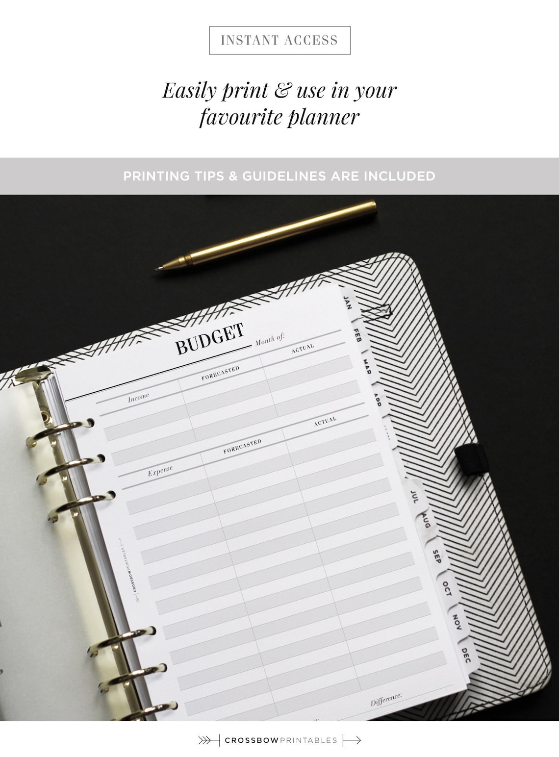 PRINTABLE A5 Budget Planner Printable Financial Planner | Etsy UK