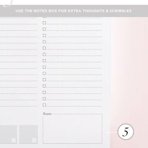 PRINTED Day On One Page Hourly Planner, DO1P, A5 Planner Inserts, Daily Planner Refill, A5 Daily Planner, A5 Filofax Inserts A5 Planner image 7