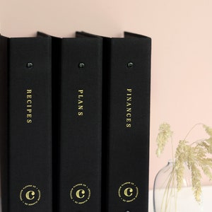 Juego de carpetas de recetas / Regalo para mamá / Regalo para el Día de la Madre para ella Libro de recetas con divisores / Organizador reutilizable rellenable / Regalo de cocina imagen 10