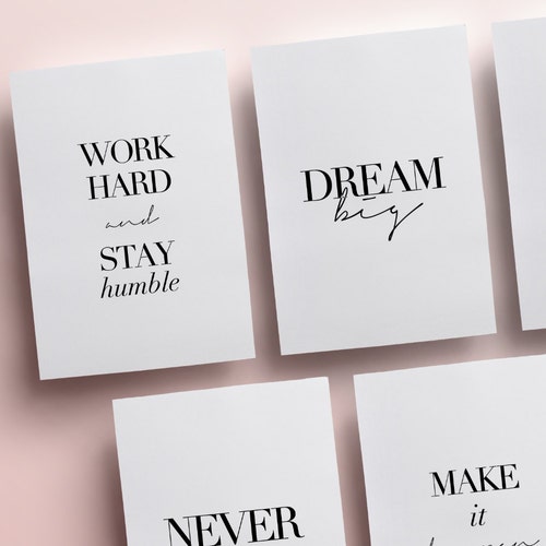 Planner Quotes or Printable Dashboards Planner Accessories - Etsy Australia