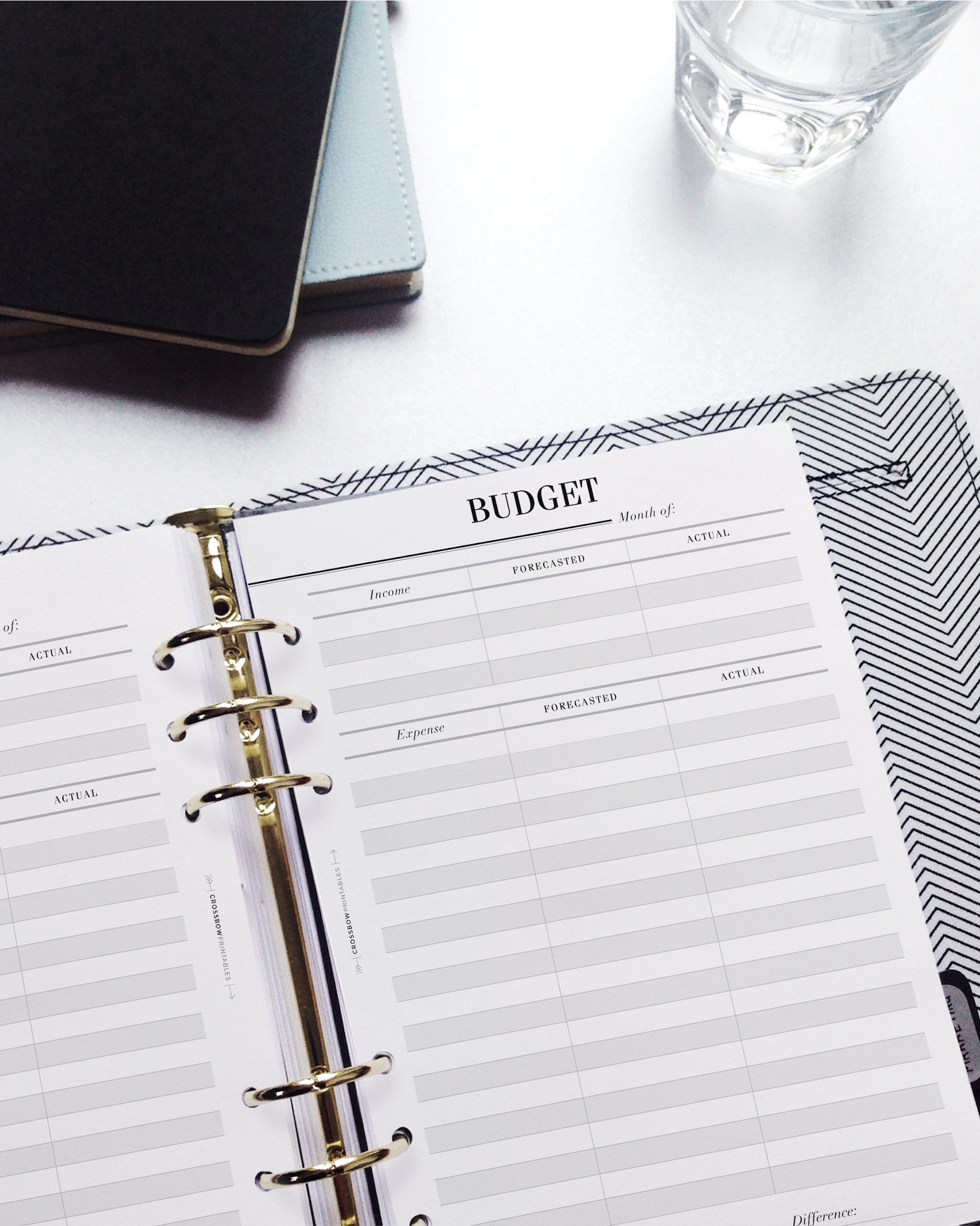 PRINTED A5 Budget Planner Inserts Uk Monthly Budget Finance Etsy UK