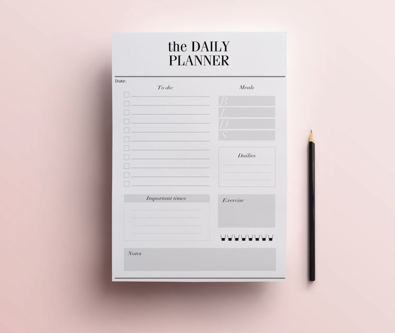 Everyday Planner Printable - Sophisticated In the direction of Do Record, Working day Organizer, A4/A5 Table Planner, Low Planner, Black and White Planner, Prompt Down load photo regarding Day Organizer known as Day-to-day Planner Printable - Sophisticated In the direction of Do Record, Working day Organizer, A4/A5 Table Planner, Reduced Planner, Black and White Planner, Quick Obtain
