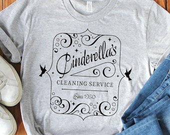 Cinderella's Cleaning Service, Princess Shirt, Mom Vacation Shirt, Family Vacation Shirts, Cricut, Silhouette, SVG, PNG, Digital Cut File