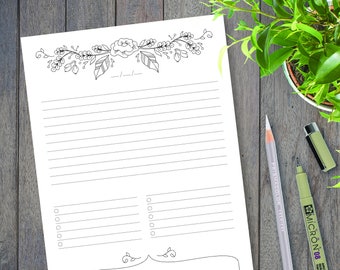 prayer journal printable daily devotional template bullet etsy