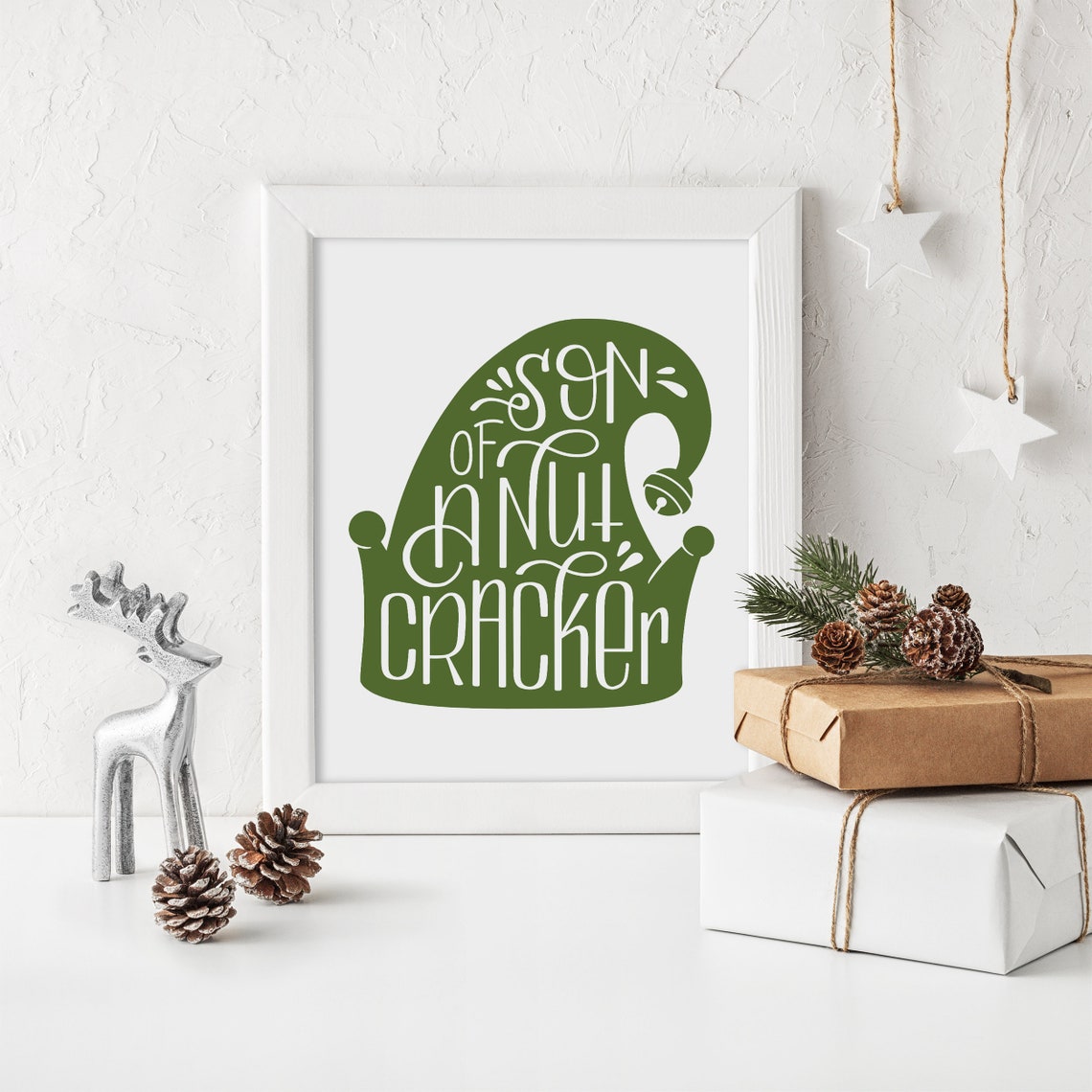 Son of A Nutcracker Buddy the Elf Elf Movie Quote Elf Hat Etsy