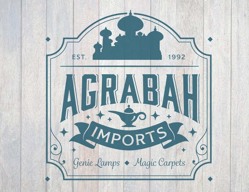 Agrabah Imports, Aladdin Inspired, Genie Lamps, Magic Carpets, Family Vacation Shirts, Mens, Cricut, Silhouette, SVG, PNG, Digital Cut File image 3