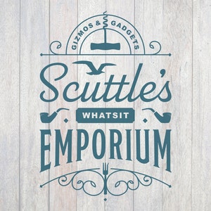 Scuttle's Whatsit Emporium, The Little Mermaid, Gizmos & Gadgets, Vacation Shirt, Cricut, Silhouette, SVG, PNG, Digital Cut File image 3