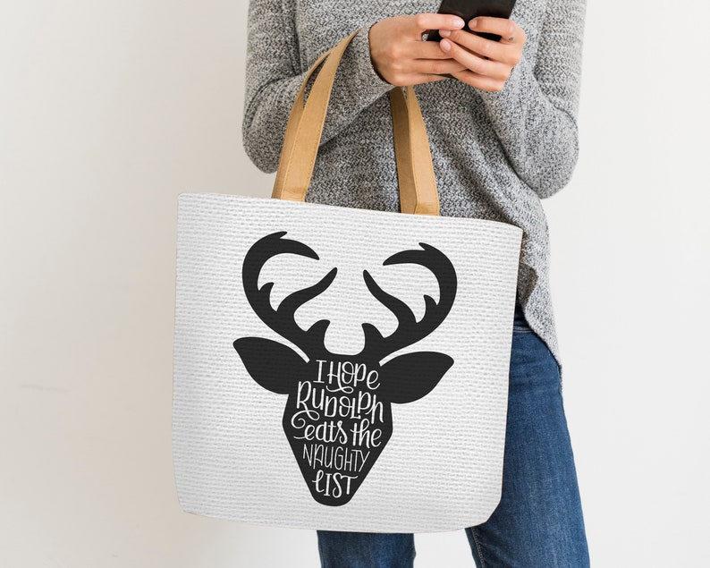 I Hope Rudolph Eats the Naughty List Santa’s List - Etsy