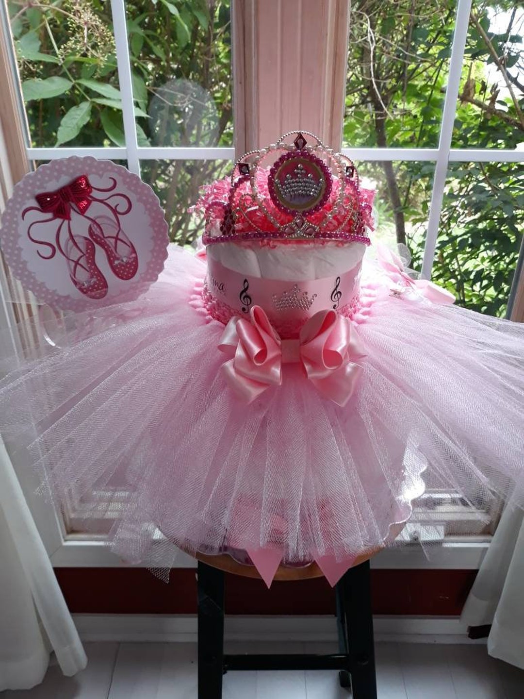 Mermaid Tutu Diaper Cake Mermaid Mermaid Baby Shower Centerpiece