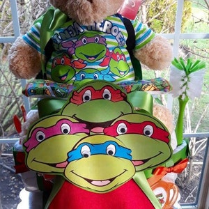 Ninja Turtle Theme Tricycle Diaper Cake Diaper Cake Diaper Cake Baby Teddy Bear Boy Teddy Bear Make A Diaper Cake image 6