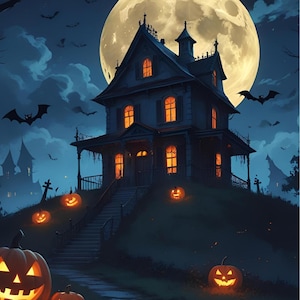 Halloween Night Kindle Insert | Spooky • Autumn • Haunted Vibes