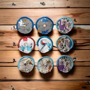 Osterhase GTube Cover Pads J-Tube Mic-Key Feeding Easter Dino Etube Pad Suprapubic Pad Federknöpfe