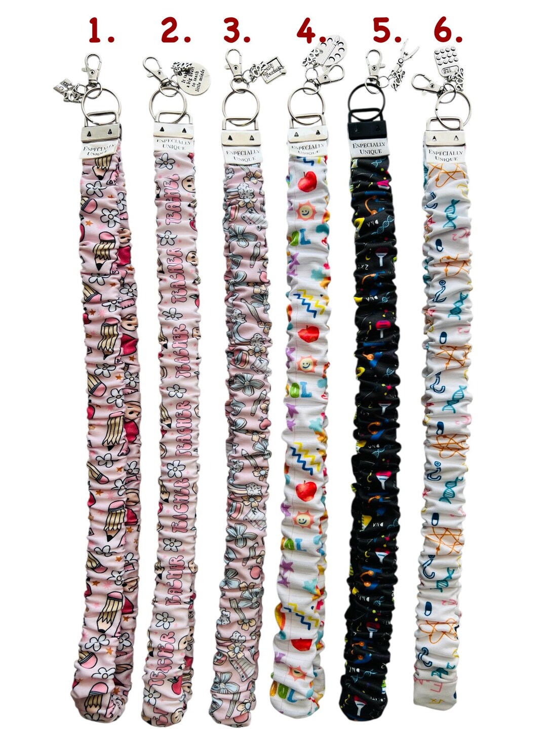 Buy Personalised Lanyard Custom Made Any Text Colour Printed Lanyards Safety Break ID Card Holder Badge. Staff NHS Teacher Online In India - Foto 7