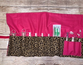 Organizador de tubos de alimentación a prueba de agua Organizador de accesorios de jeringa GTube Alimentación enteral Organizador de rollos de suministros médicos Regreso a la escuela Impresiones de niñas