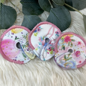 3 GTube Belly Button Covers Pink Spring Flowers G-Tube Protective Pad Girl Teen Adult Feeding Tubie Bunny Ears Easter Egg Cerebral Palsy