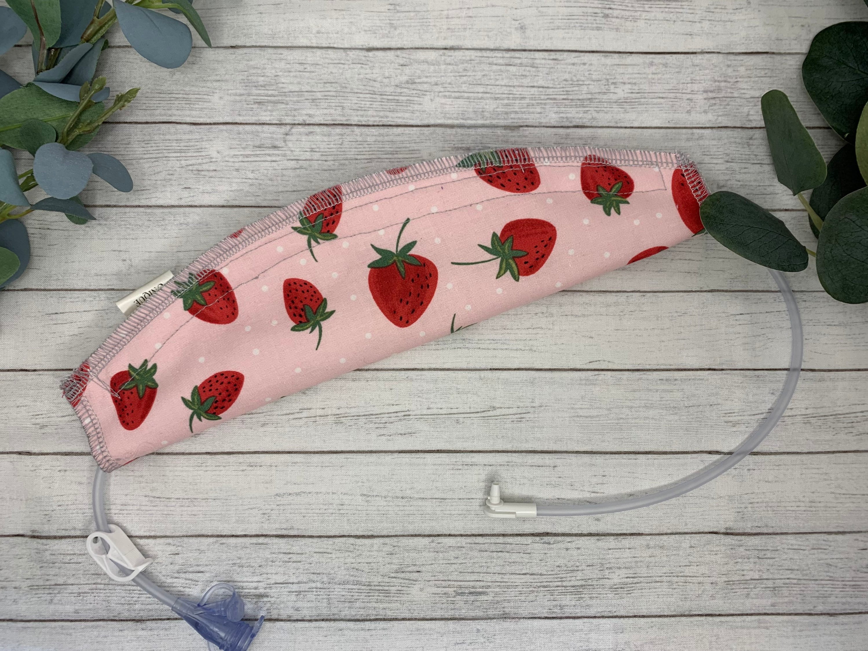 Strawberries Gtube Feeding Tube Port Cover Waterproof Feeding Etsy