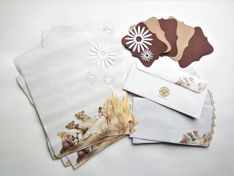 Kids letter writing set image