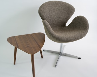 Amoeba Side Table - Walnut.  Mid Century Modern Side Table