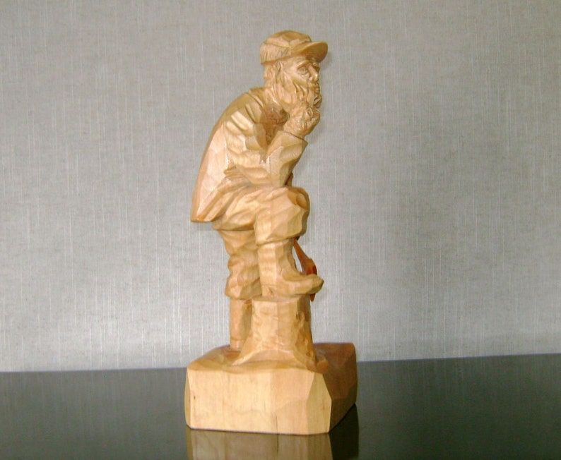 Quebec Wood Carving by G. Godro Etsy