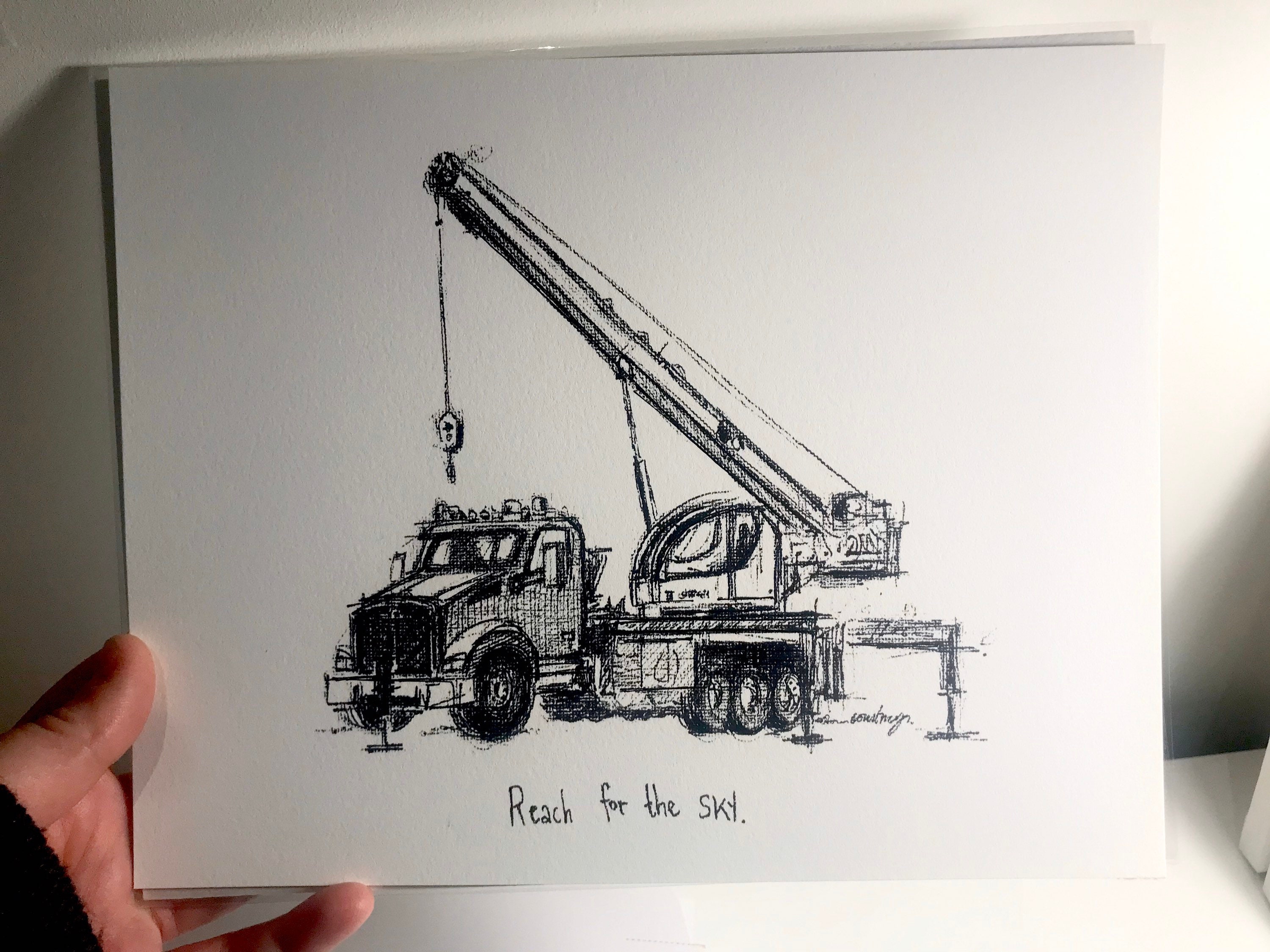 1661 Truck Crane Sketch Images Stock Photos  Vectors  Shutterstock