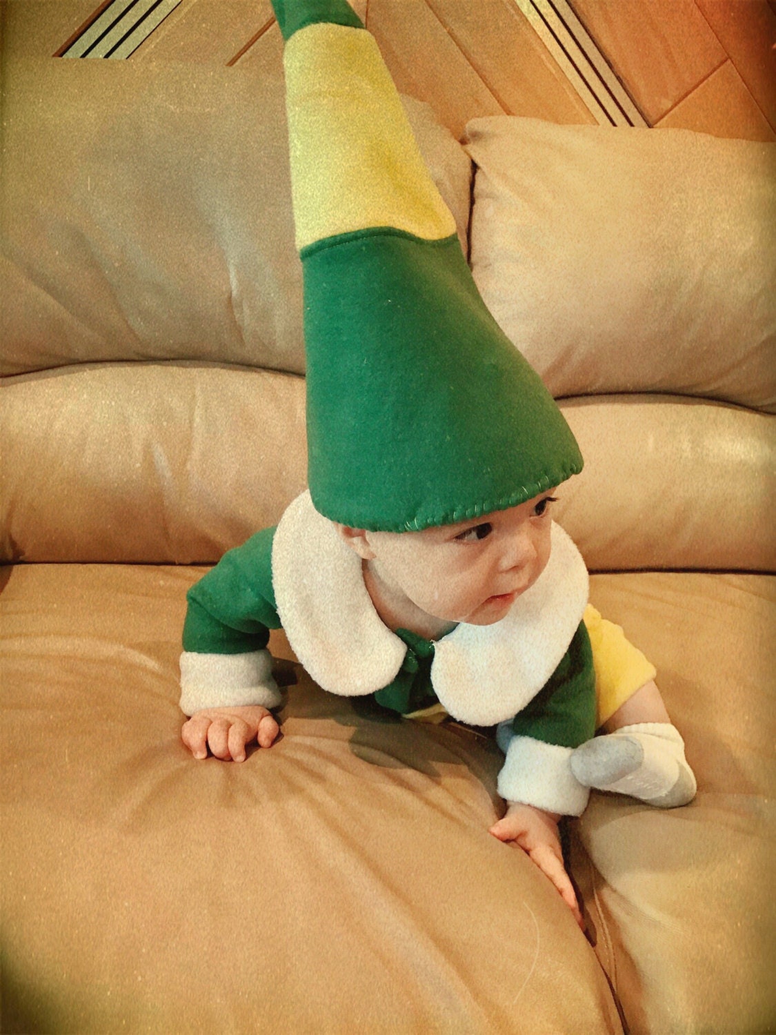 Baby Elf Costume Elf Costume Kid's Costume Child's Halloween Costume