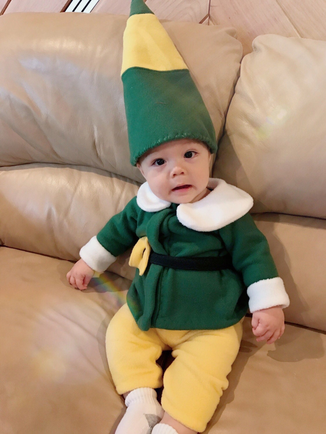 Baby Elf Costume Elf Costume Kid's Costume Child's Halloween Costume