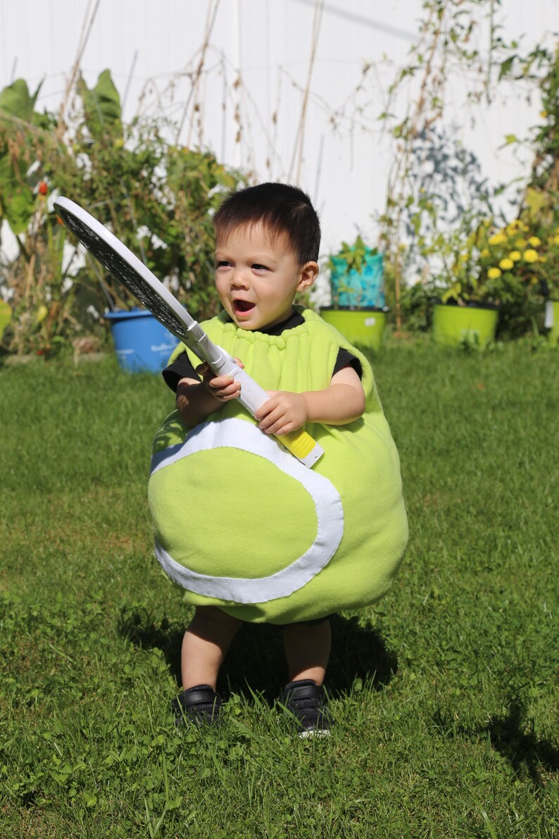 Baby Tennis Ball Costume Tennis Ball Costume Kid's Costume Child's Halloween Costume Infant