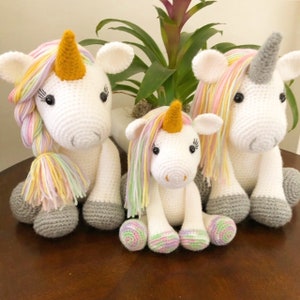 Unicorn Crochet Toy