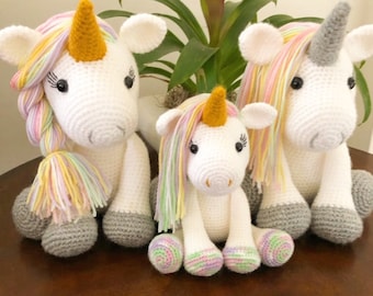 Unicorn Crochet Toy