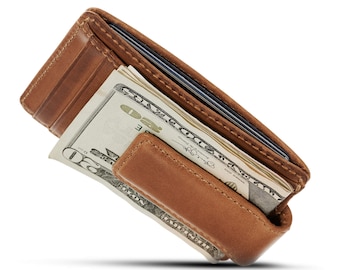Money Clip Wallet Etsy - personalized money clip wallet carryall magnetic front pocket wallet monogrammed money clip wallet groomsmen gift anniversary gift