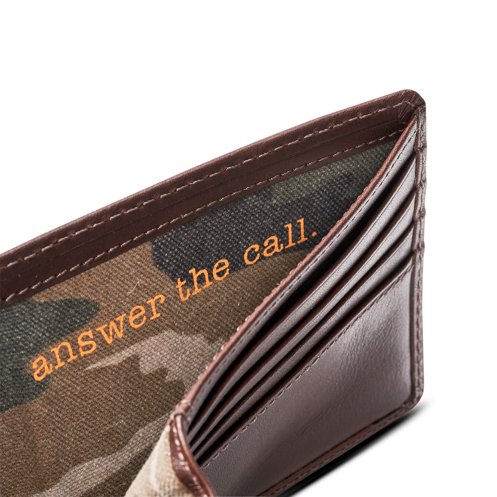 Duck BIFOLD Leather Wallet Duck Hunting Mens Leather Wallet Etsy