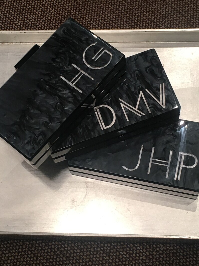 Custom Bride Clutch Acrylic Bridal Party Wedding Lucite Etsy