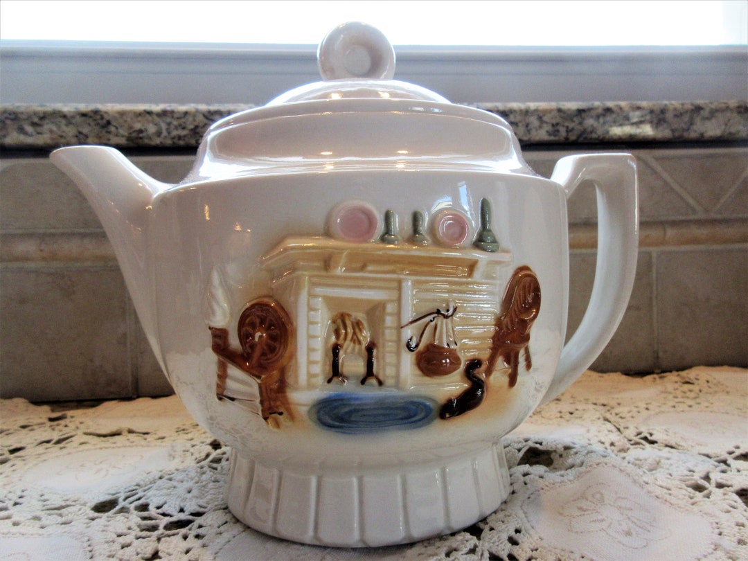 Porcelier Teapot, 1930s, Made Iusa, Collectable Teapot, 60 Oz Capacity