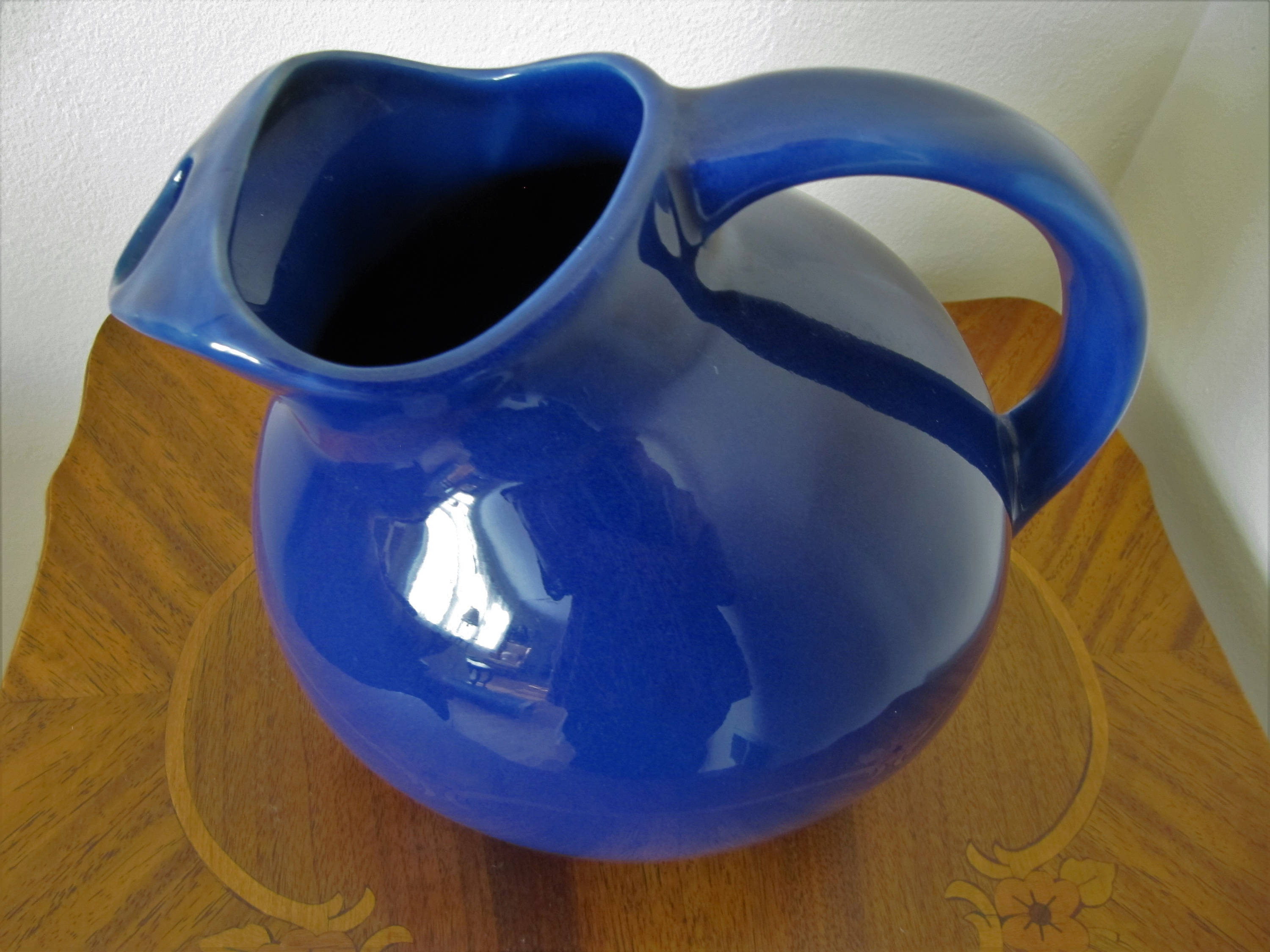 ball jug USA potterywater pitcher vintage pitcherexcellent Etsy