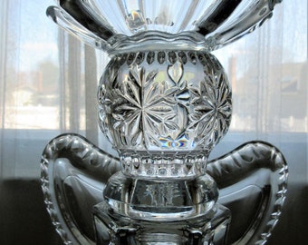 Glass angel clear upcycled with vintage glass pieces gift for loved ones or bereavement.
