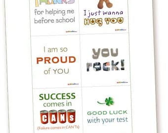 Teen Six Pack – 6 printable notes to  (PDF)