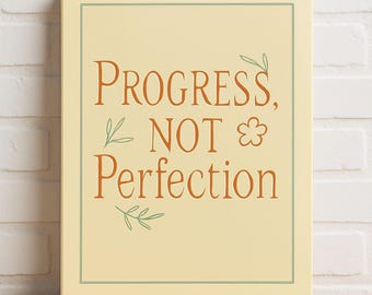 Progress, Not Perfection DIGITAL Poster Art