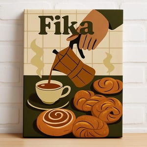 Fika Poster Art