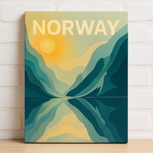 Norway Poster Art