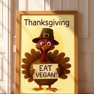 Thanksgiving Turkey Poster ~ Wall Art ~ DIGITAL Download