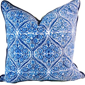 blue pillow covers, 18x18 inch covers, cushion covers, decorative pillows, pillow covers, accent pillows, throw pillow covers, sofa pillows