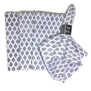 Graue Essservietten - 4er Set / Servietten grau / florale Servietten / Handblock bedruckt / Baumwollservietten / graue Essservietten / Alltagsservietten /