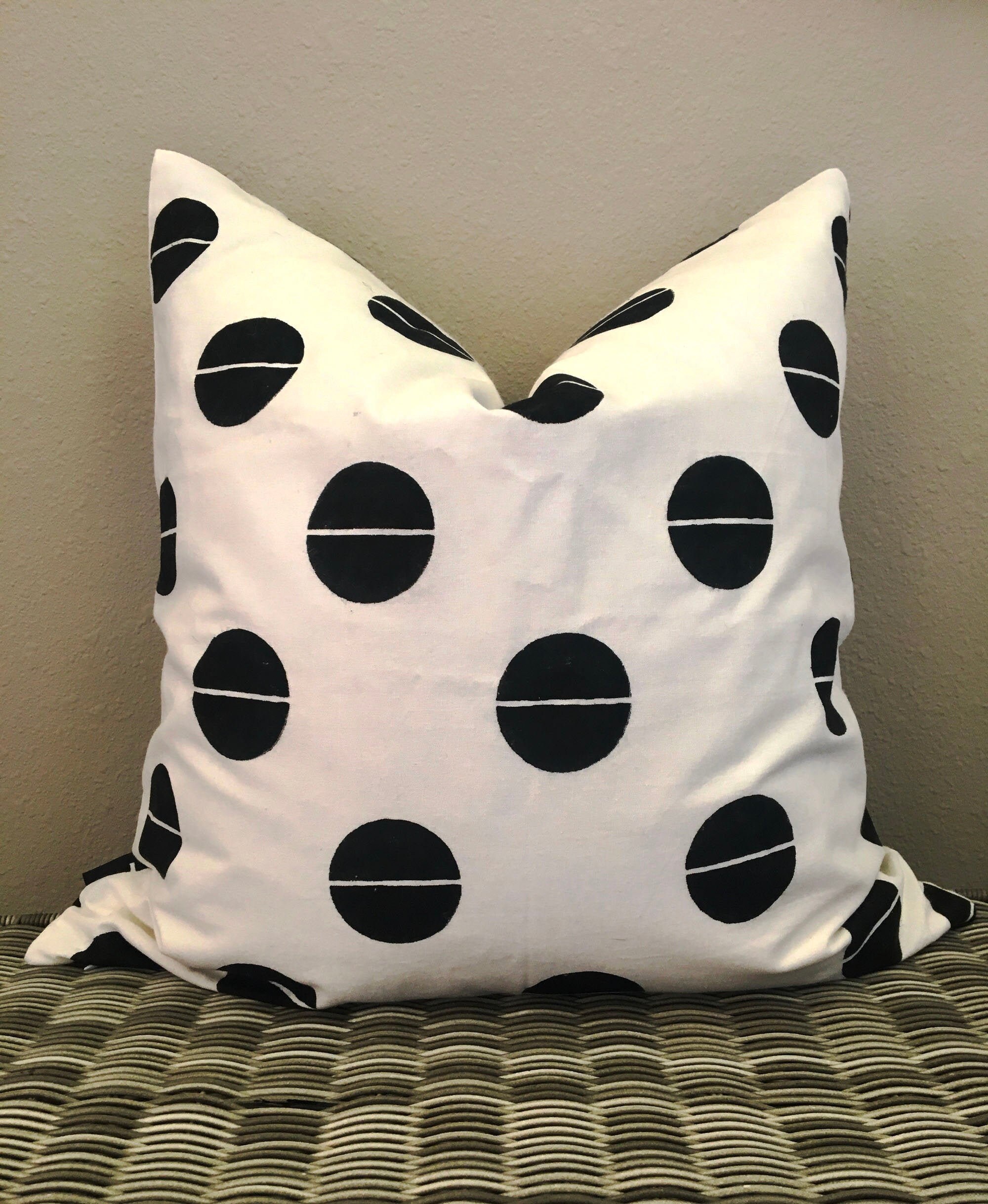 Black Pillow Cover Pillow Covers 20x20 Cushion Covers Black