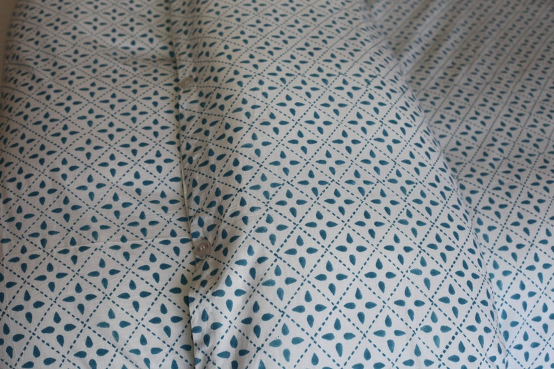 Twin Duvet / Blue Duvet/ Dorm Bedding / Blue Duvet Cover/ Etsy