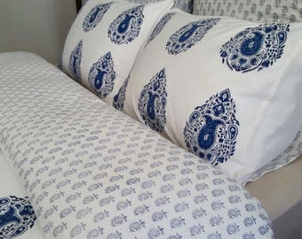 twin duvet cover/ duvet cover blue / duvet cover twin/ dorm bedding/ single duvet/ boy bedding/ blue bed cover/ twin bedding/ home gifts