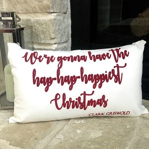 Christmas Vacation Pillow, Griswold Pillow, Christmas throw pillow, Funny Holiday pillow, Holiday Pillow, Christmas Decor, Christmas Gifts image 1